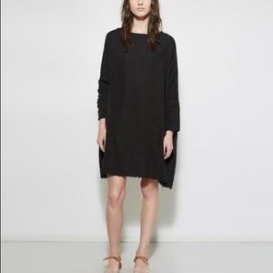 Black Crane wide dress